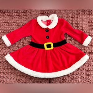 Infant Girl Santa Dress.